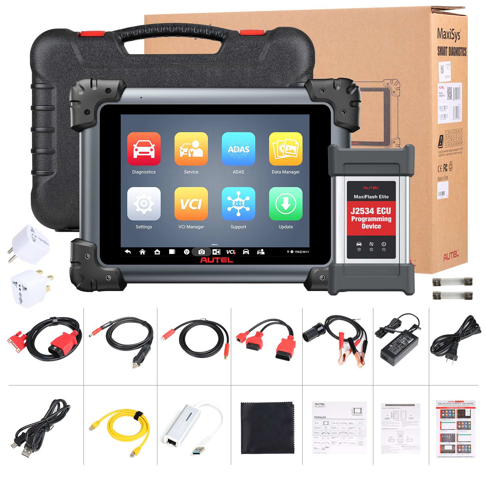 2023 Autel MaxiSys MS908S Pro II Diagnostic Scan Tool Support ECU Programming Coding Upgraded of MK908P/ MS Elite/ MS908S Pro Get free MaxiVideo MV108