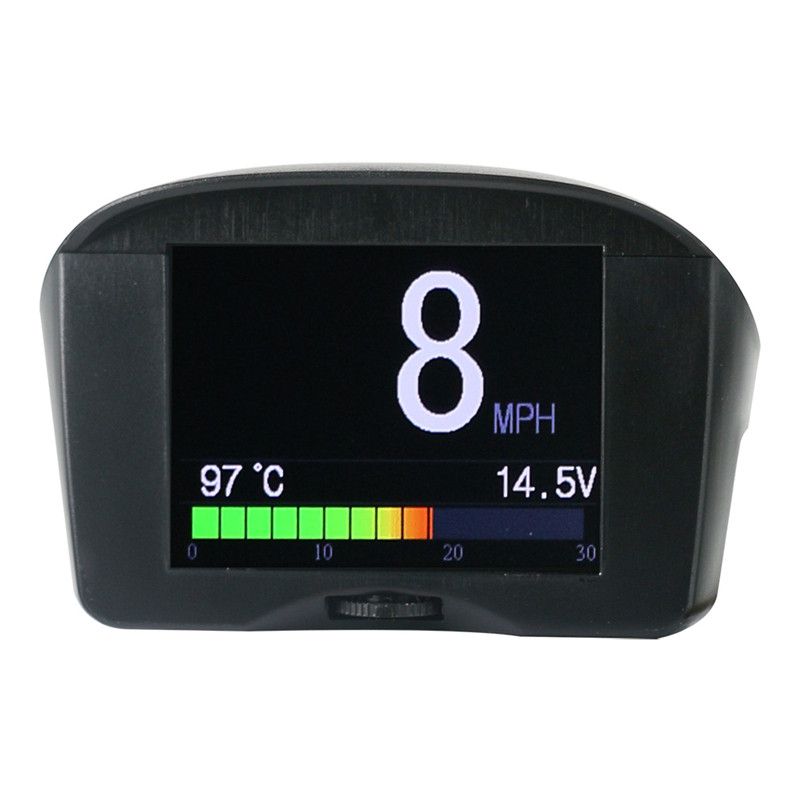AUTOOL X50 Plus Multi-Function Car OBD Smart Digital Meter + Alarm Fault Code Water Temperature Gauge Digital Voltage Speed Meter Display