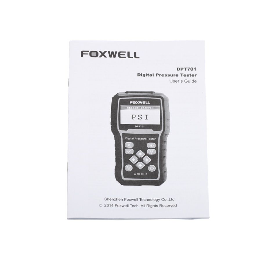 Foxwell DPT701 Digital Common Rail High Pressure Tester