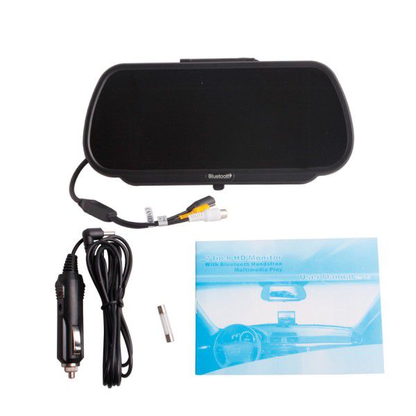HD Rearview Monitor With Bluetooth Handsfree