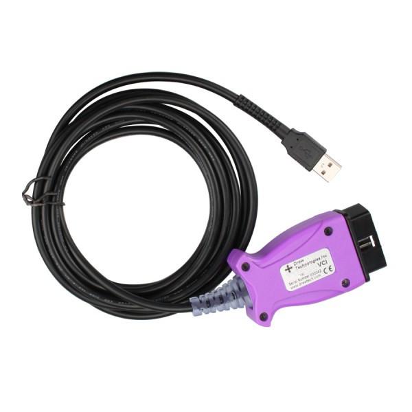 Mangoose VCI For Toyota Techstream V13.00.022 Single Cable Support DLC3 Diagnostic Trouble Codes
