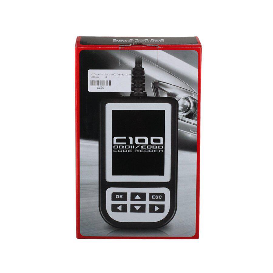 Creator C100 V3.9 Auto Scan OBDII/EOBD Code Reader