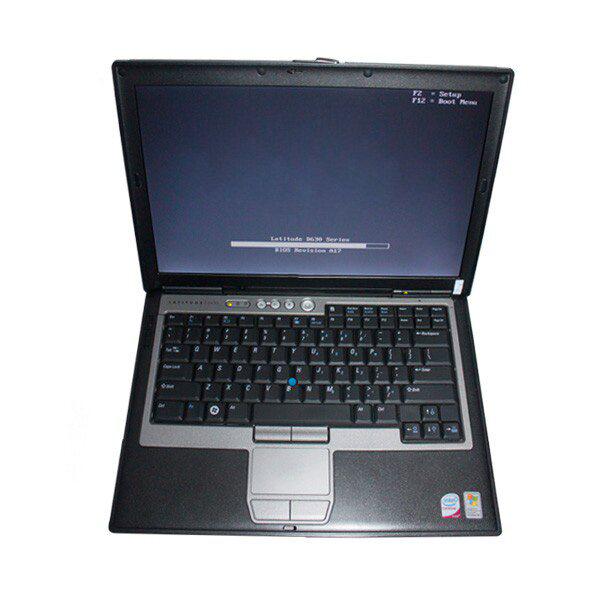 Dell D630 Core2 Duo 1,8GHz, 4GB Memory WIFI, DVDRW Second Hand Laptop Especially For BMW ICOM