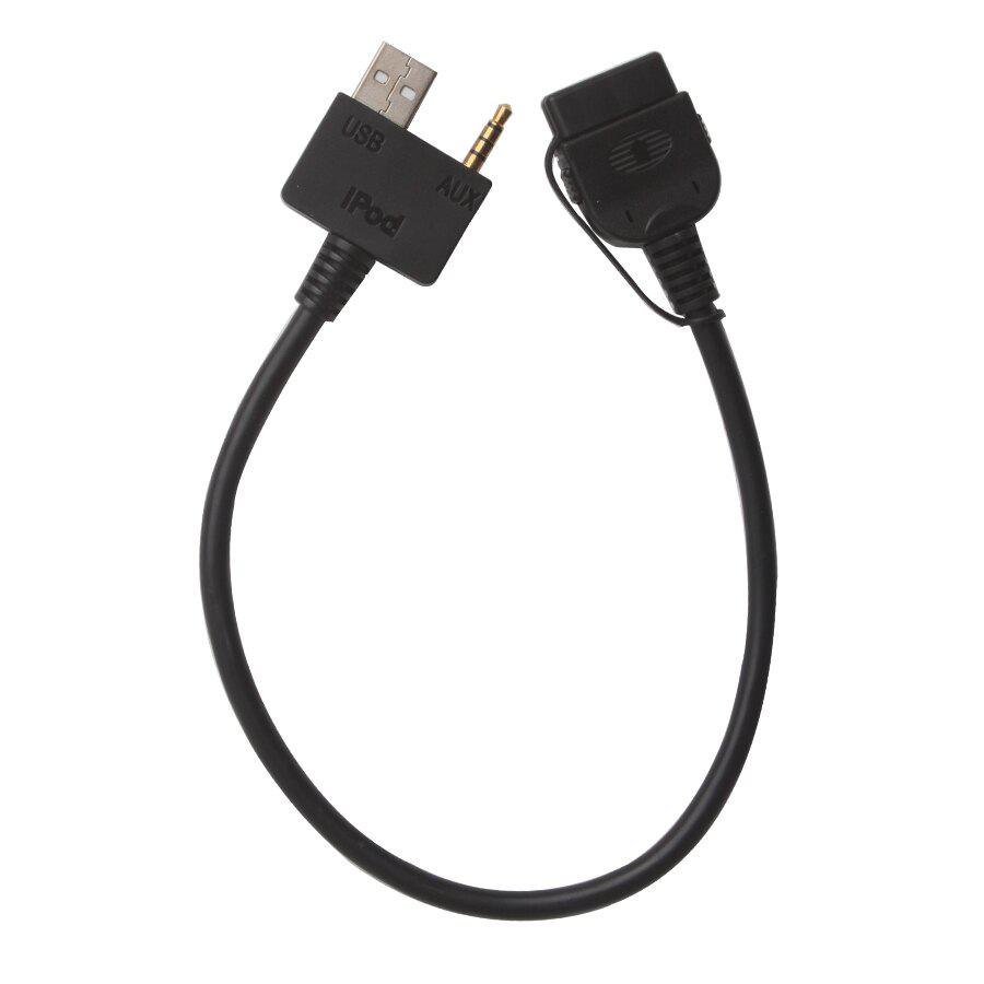 HYUNDAI KIA AUX USB Input Audio Cable for IPOD IPHONE