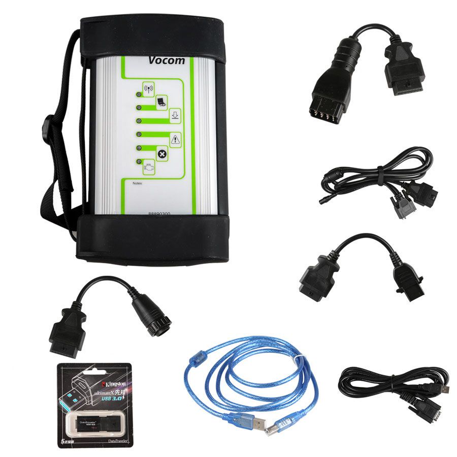 Volvo 88890300 Vocom Interface for Volvo/Renault/UD/Mack Multi-languages Truck Diagnose