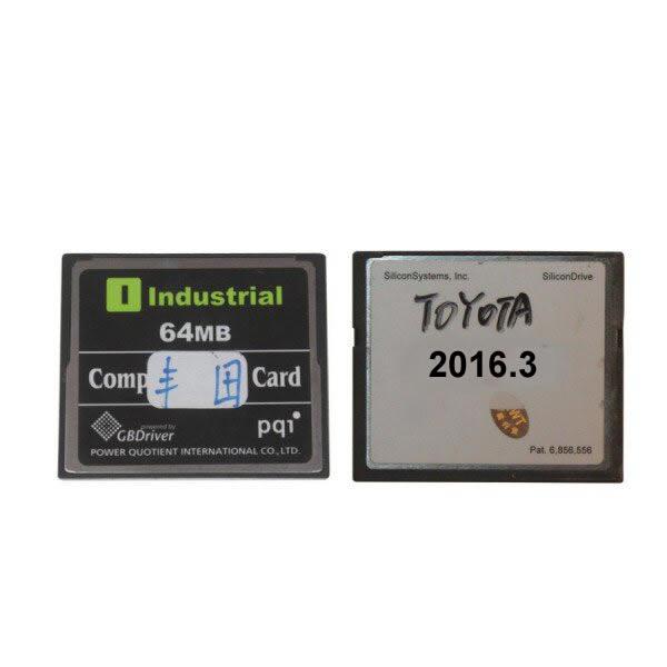 64MB TF Card for Toyota IT2 with 2016.03V software for Toyota