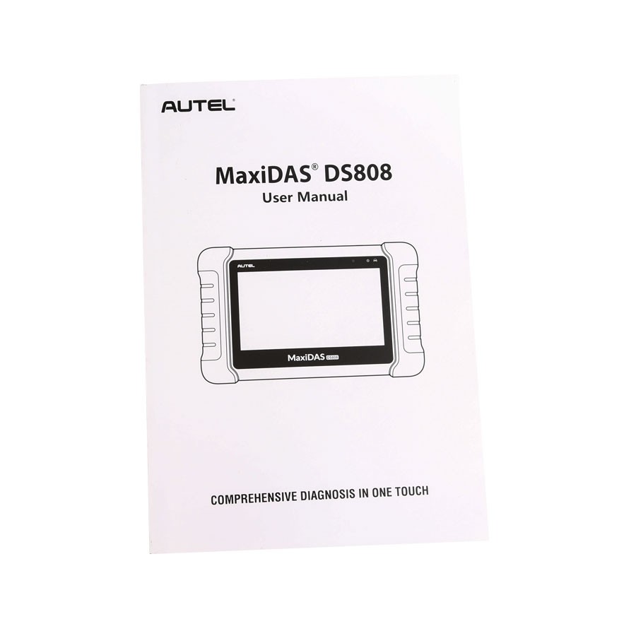 AUTEL MaxiDAS DS808 KIT Tablet Diagnostic Tool Full Set Support Injector & Key Coding Update Online