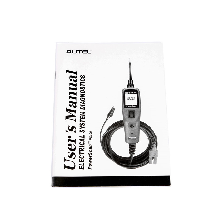 Autel PowerScan PS100 Electrical System Diagnostic Tool Highly Reliable Circuit Tester Power Injection Test Leads