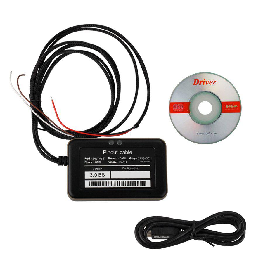 Promotion 8 in 1 Truck Adblueobd2 Emulator with Nox Sensor for Mercedes MAN Scania Iveco DAF Volvo Renault and Ford