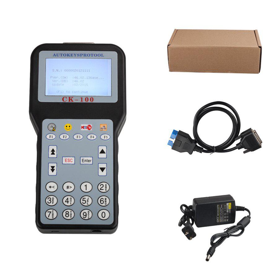 CK-100 V46.02 With 1024 Tokens Auto Key Programmer SBB Update Version Multi-languages Support Toyota G Chip