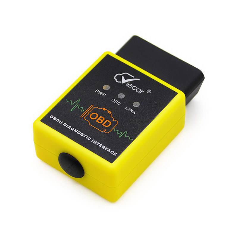 ELM327 V1.5 Viecar VC002-A Bluetooth Auto Code Reader Support 9 OBDII Protocol Works on Android Torque