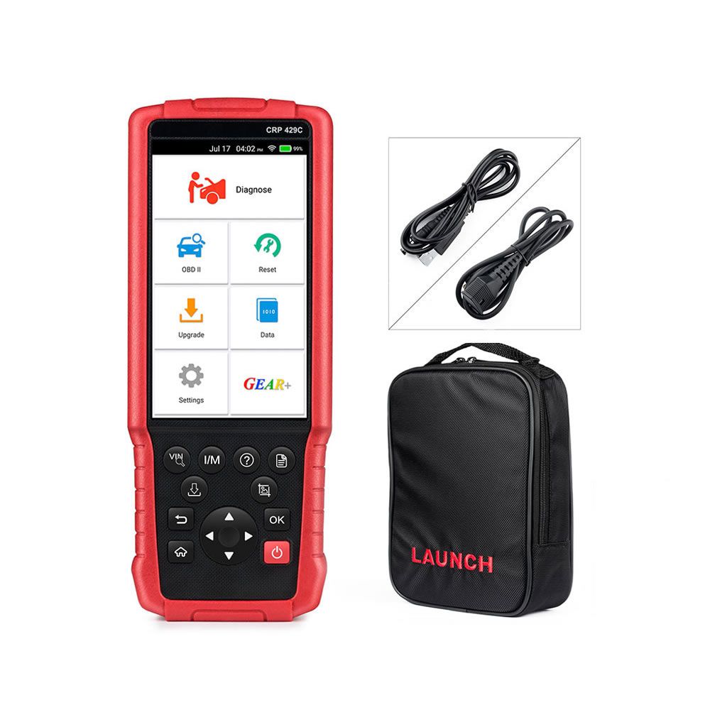 LAUNCH X431 CRP429C Auto Diagnostic tool for Engine/ABS/SRS/AT+11 Service CRP 429C OBD2 Code Scanner