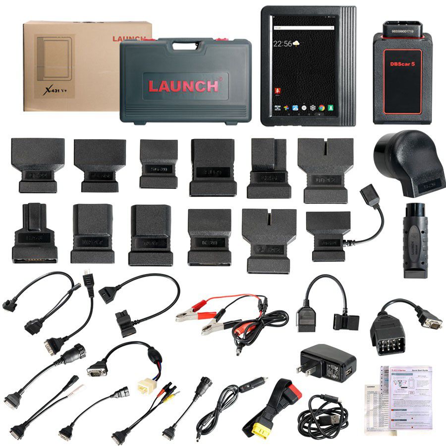 Original X431 PRO3 Launch Scanner X431 V+ Diagnostic full ECU system Car scan tool with Wifi/Bluetooth accessorie