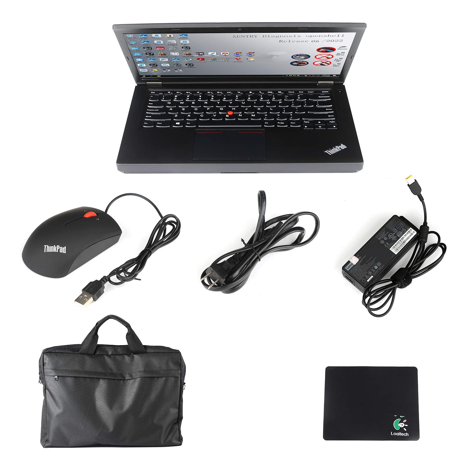 V2022.12 MB SD C4 Plus Support Doip with SSD Plus Lenovo T440P Laptop I7 8GB Laptop Software Installed Ready to Use