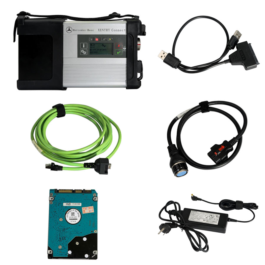 Best Quality V2021.6 Mercedes Benz DoIP Xentry Connect C5 SD Connect Wifi MB Star C5 Tab Kit