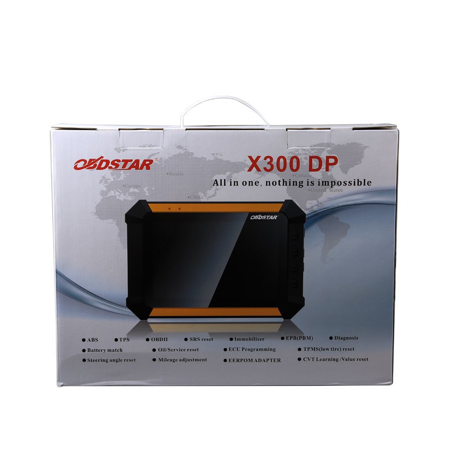 OBDSTAR X300 DP X-300DP PAD Tablet Key Programmer Full Configuration