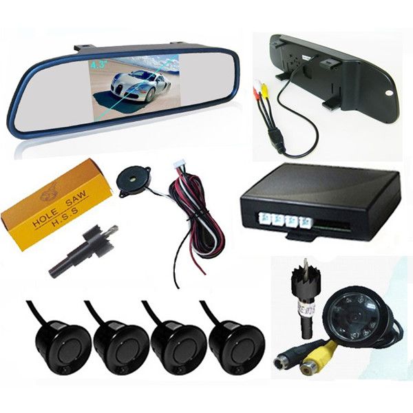 REARVIEW MIRROR WITH 4.3