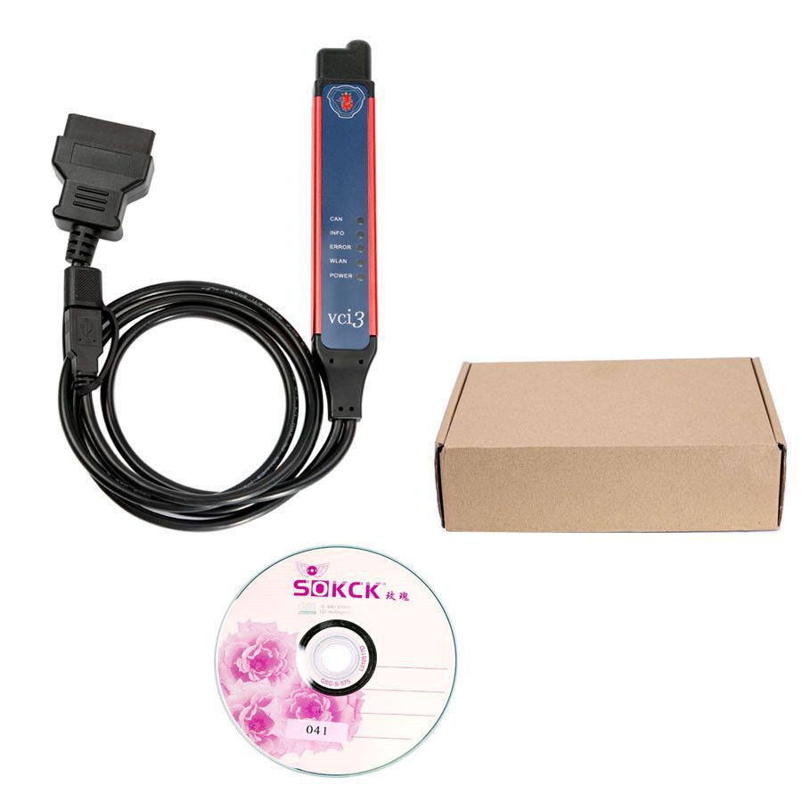 V2.48.3 Scania VCI-3 VCI3 Scanner Wifi Diagnostic Tool For Scania Truck Support Multi-language