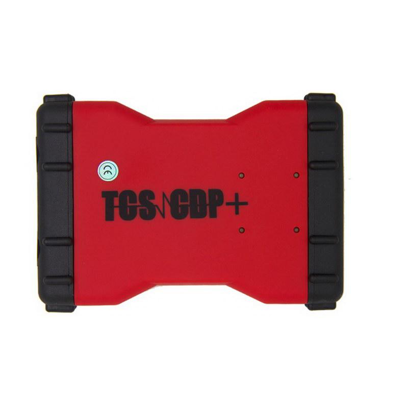 Promotion 2015.3 New TCS CDP+  Auto Diagnostic Tool Red Version With Bluetooth