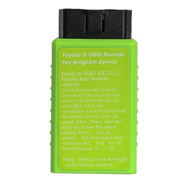Promotion Toyo-ta G and Toyo-ta H Chip Vehicle OBD Remote Key Programming Device