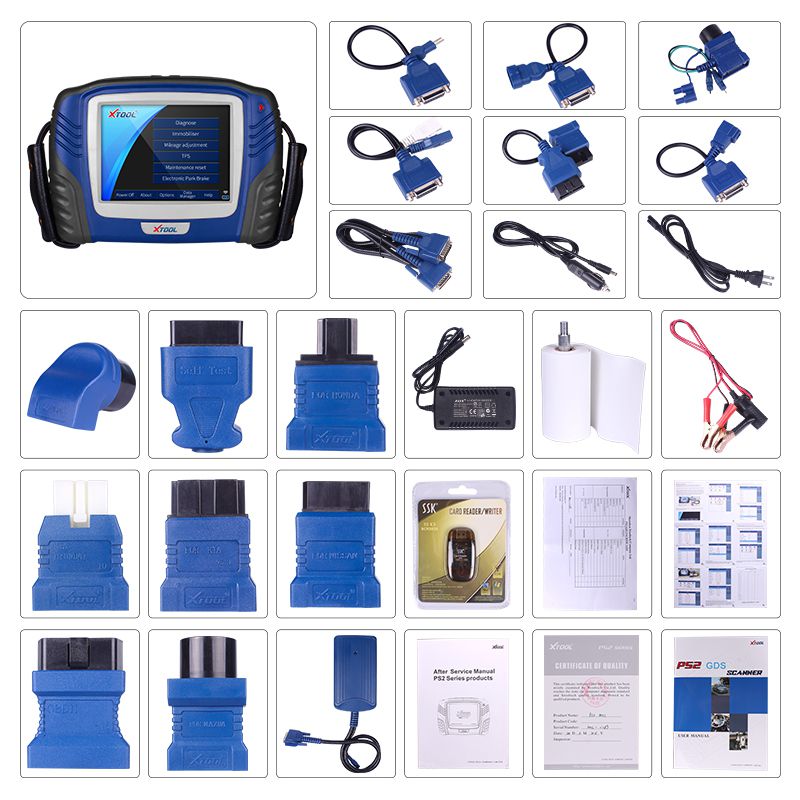 XTOOL PS2 GDS Gasoline Bluetooth Diagnostic Tool