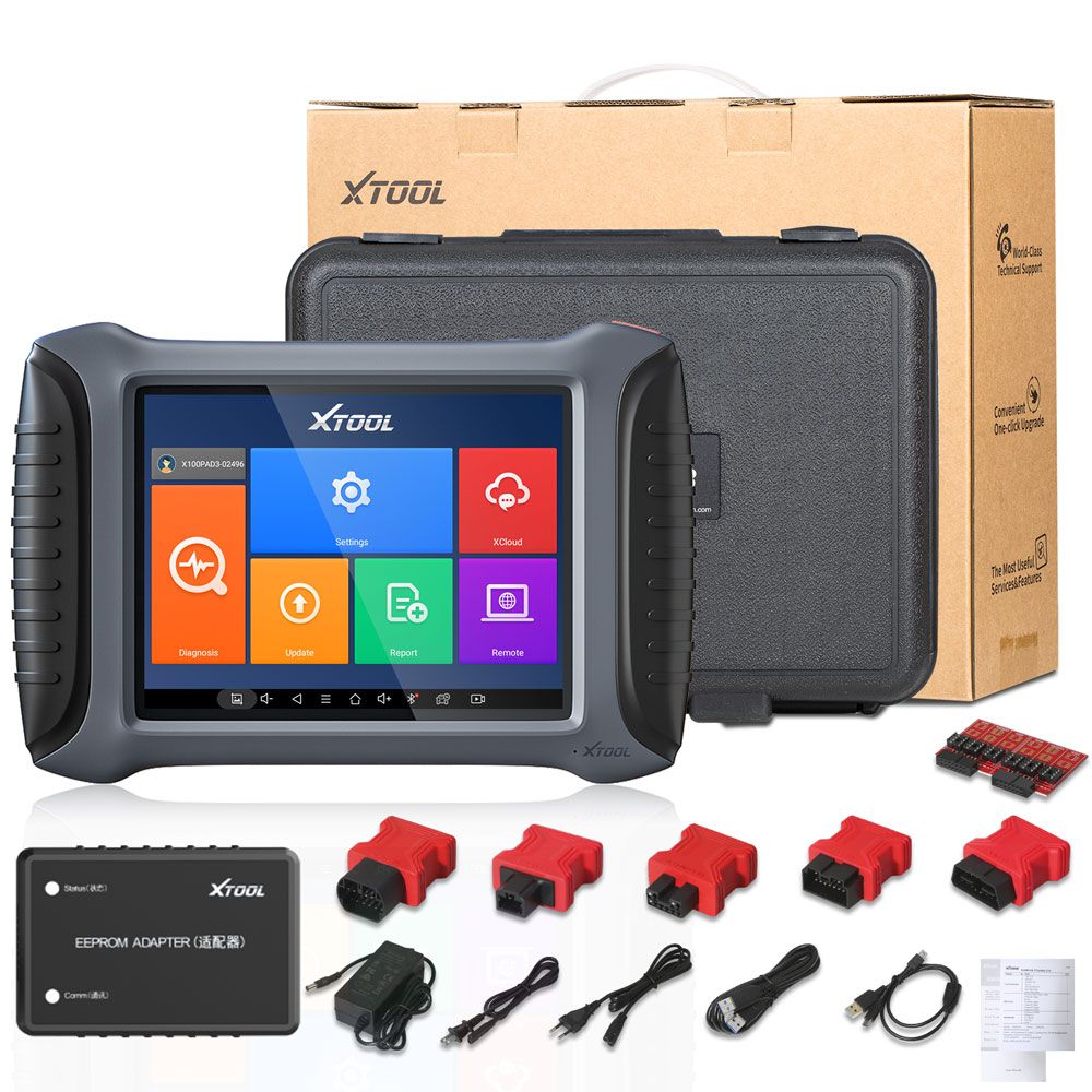 New XTOOL X100 PAD3 SE Key Programmer With Full System Diagnosis and 21 Reset Functions Free Update Online