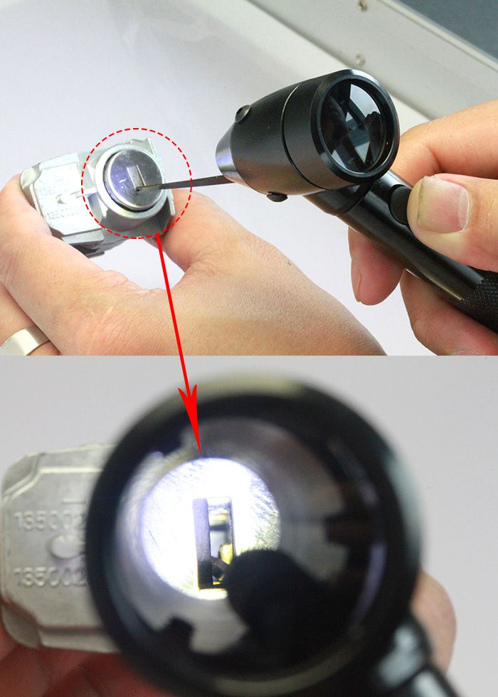 Car Lock Cylinder Magnifier Introduction