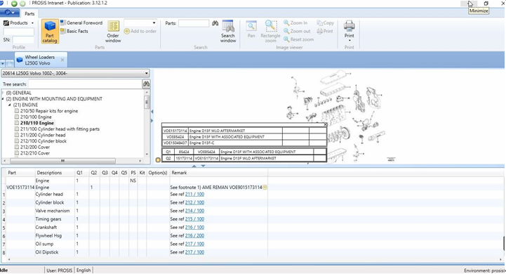 Volvo Prosis 2018 EPC